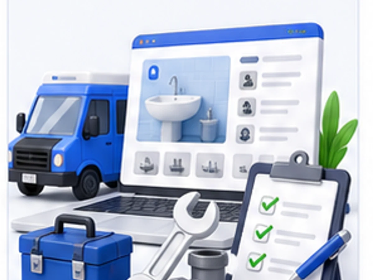 Illustration Digipure pour l article Artisans, BTP, plombiers : comment Internet peut remplir votre carnet de devis