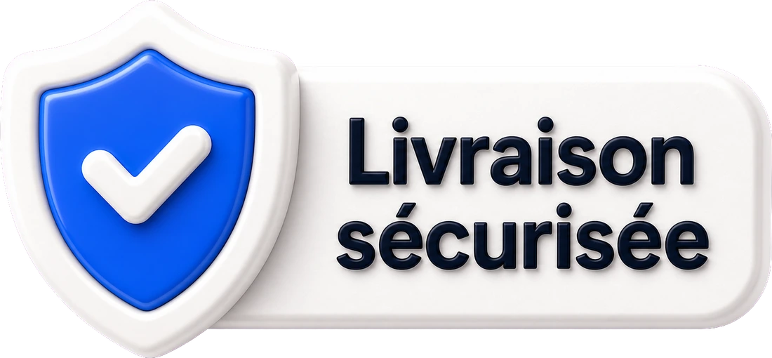 Badge «&nbsp;Livraison s&eacute;curis&eacute;e&nbsp;»